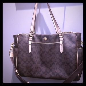Coach diaper bag